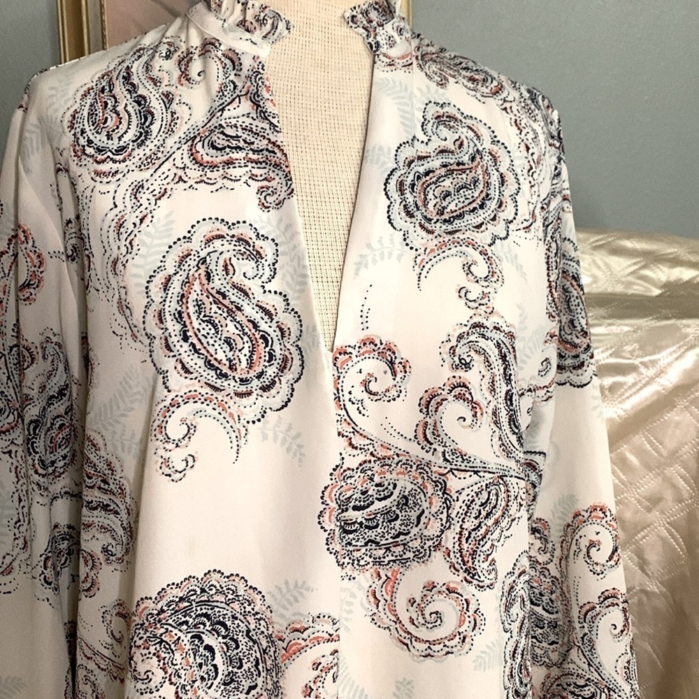 Pretty sheer blouse by Van Heusan